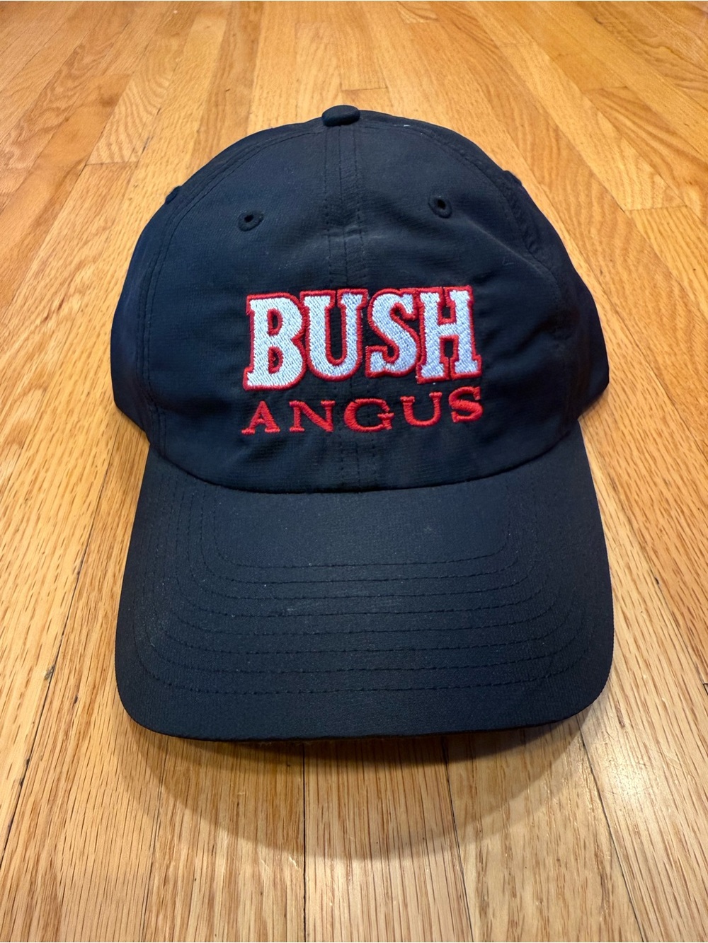 Bush Angus Navy Embroidered Beef Hat